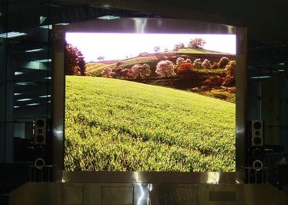 커브 스크린 실내 1/16 스캔 모드 32x32 Dot P6 LED Ultra HD 디스플레이