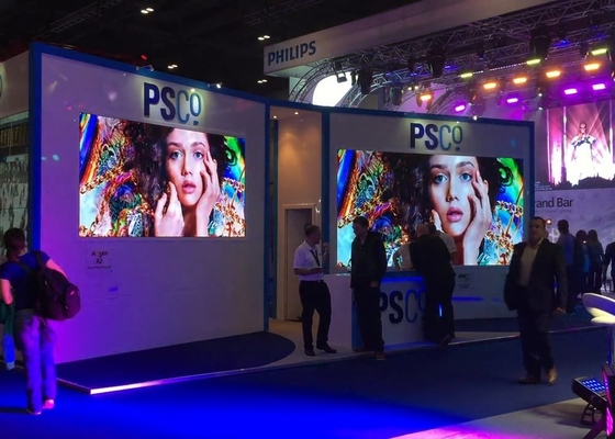 다이 캐스트 알루미늄 스크린 대형 3 인 1 실내 풀 컬러 LED 디스플레이 P1.923 HD LED 비디오 스크린