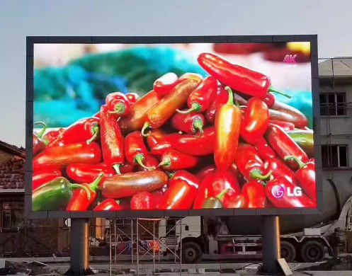 좋은 가격 120° 뷰 앵글 LED 광고판과 SMD2727 LED 램프로 야외 광고를 극대화하세요 온라인으로