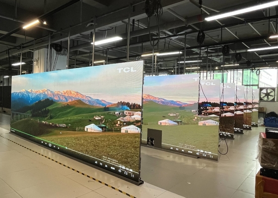 SMD LED 비디오 스크린 다이 캐스트 알루미늄 P4 / 실내 스테이지 LED 디스플레이 밀도 62,500/m2