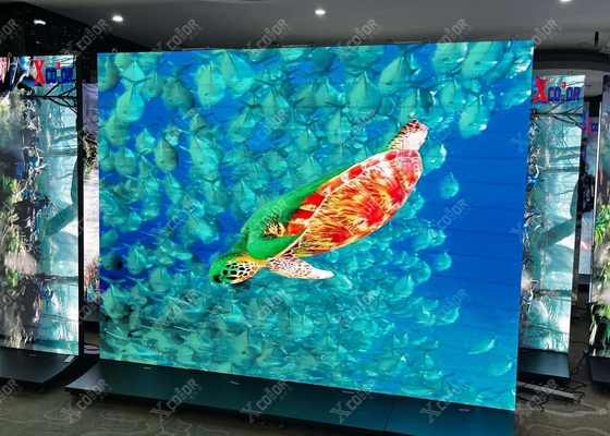 맞춤형 LED 다이 캐스트 알루미늄 TV 벽 방수 스크린 / P10 실내 LED 모니터 임대 Epistar 칩