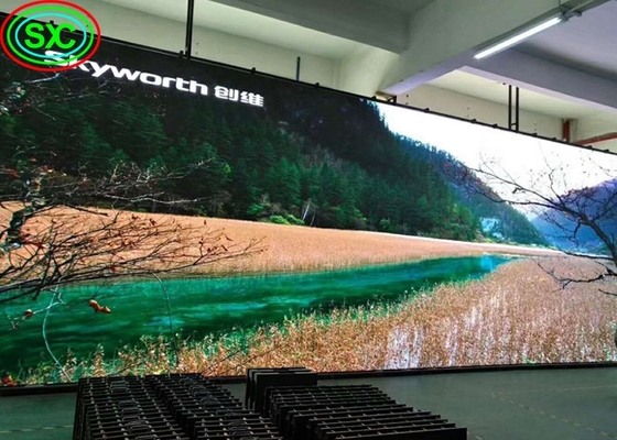 P3 실내 렌터 박스 LED 풀 컬러 SMD 화면 160,000 점/평방 피트 밝기 콘서트/무대용