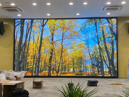 P4 실내 LED 렌터 스크린 / 62,500 평방 미터의 픽셀 밀도와 함께 풀 HD LED 비디오 디스플레이