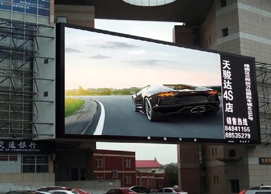 HD RGB 임대 LED 디스플레이 P4 야외 비디오 고해상도 IP65 노바 시스템