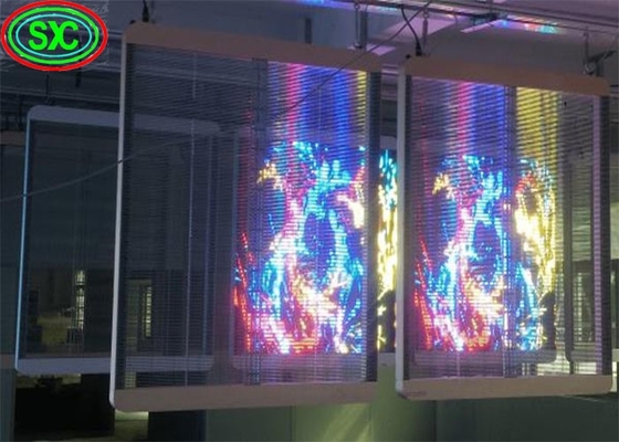 매우 안정적인 실내 투명 LED 투명 화면