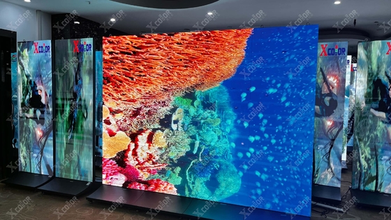 P4 큰 무대 LED 대여 전색 화면 / 패션 쇼 고전력 LED 광고 화면