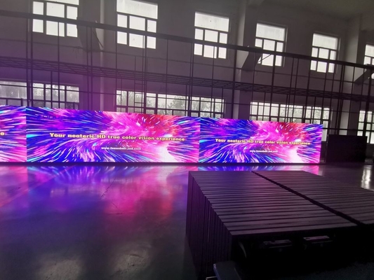 경기장 화면 2024 LED 화면 빠른 읽기 큰 사이니지 철/강 캐비닛