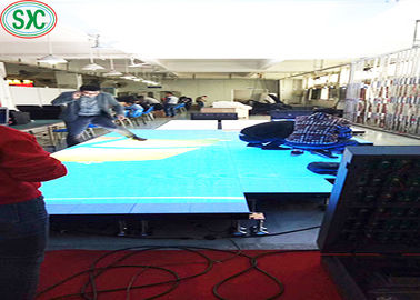 SMD3528 라이트 업 댄스 플로어 320x160mm LED 모듈, 960 X960mm LED 캐비닛