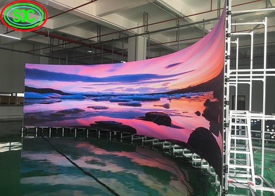 전색 LED 디스플레이 P4 임대 LED 비디오 디스플레이 SMD2121 3 년 보증
