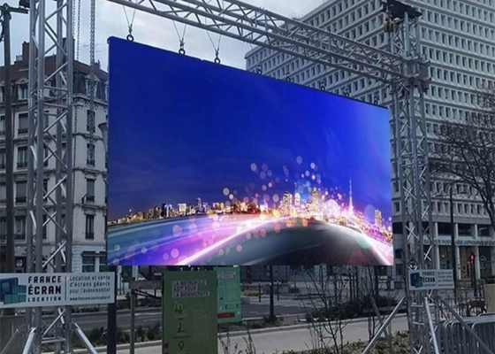 P4.81 해상도 HD LED 디스플레이 임대 250*250 쇼핑몰 및 거리