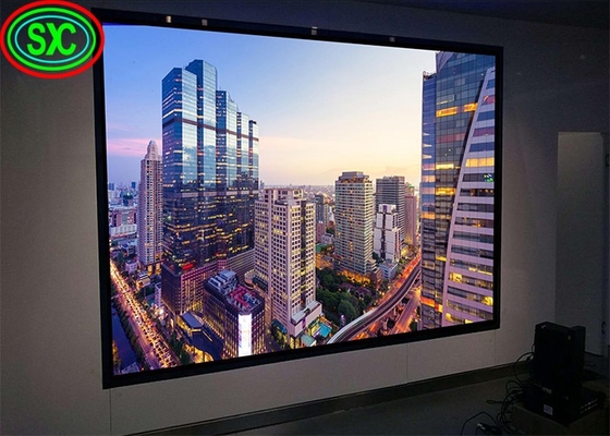 P8 야외 렌터 풀 컬러 LED 디스플레이 256*128 크기 벽 디스플레이 및 상업 센터 32*16 해상도