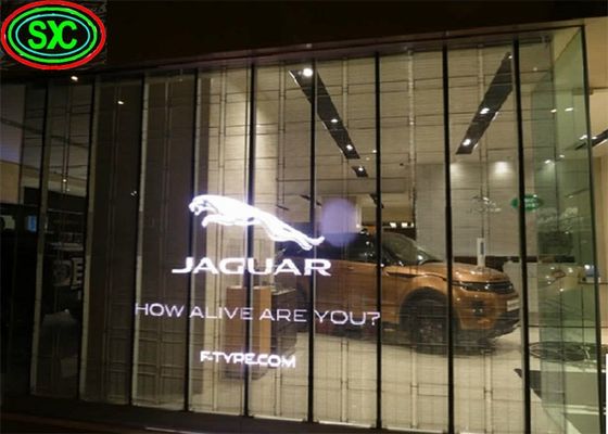 지속가능한 투명 LED 디스플레이 SMD2121 평균 1000시간의 고장 없는