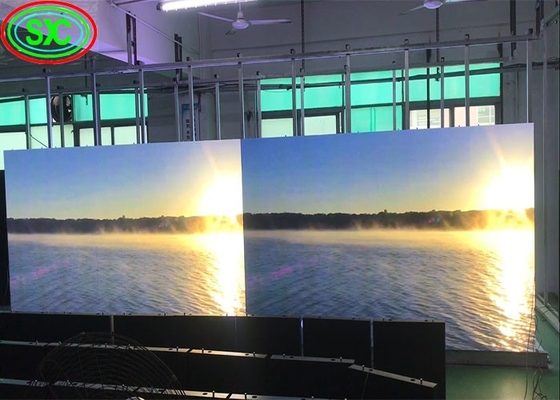 200x150mm 모듈 GOB 화면 P1.667 풀 컬러 LED 게시판 광고 및 쇼핑몰