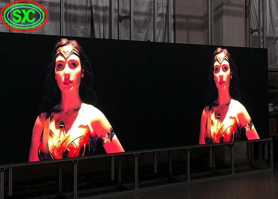임대/다이 캐스팅 알루미늄 박스 비디오 320*160mm P5 실내 풀 컬러 LED 디스플레이 레스토랑 호텔 교회