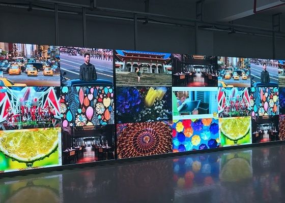 P2.5 무선 스플레이싱 LED 다이?? 알루미늄 640X640mm 캐비닛 타입