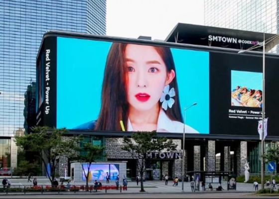 렌터 화면 P8 RGB LED 디스플레이 컴퓨터 동기화 광고 대형 유연 광장 핫 판매