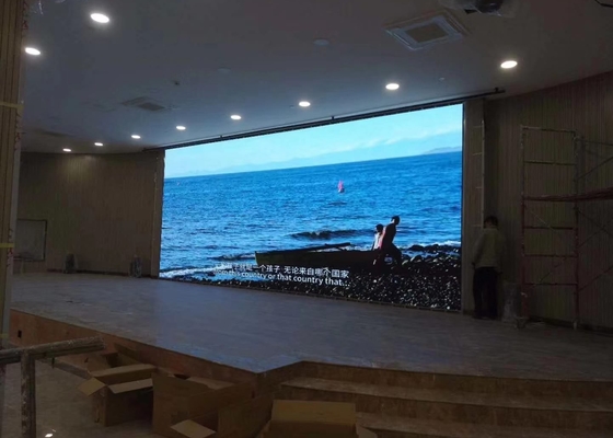실내 SMD2121 RGB 방수 LED 렌터 스크린 광고용 풀 컬러 LED 디스플레이