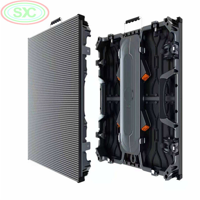 P3.91 실내 전체 컬러 LED 주사형 알루미늄 스크린 철/철 케이스 3년 보증
