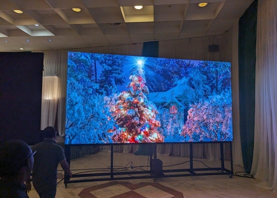 HD 실내 SMD LED 다이 캐스트 알루미늄 풀 컬러 철 캐비닛 스크린 3년 보증