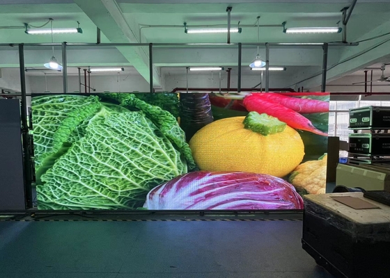 높은 밝기 풀 컬러 스포츠 LED 커브 스크린, 경기장 대형 스크린 1R1G1B
