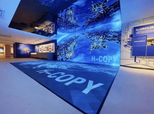 RGB LED 댄스 플로어 스크린 4.81mm 픽셀 SMD3535 500x500mm