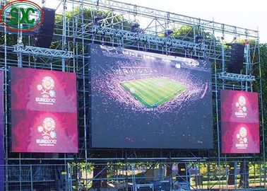P8 풀 컬러 아웃도어 HD LED 렌터 스크린 고밀도 3년 보증