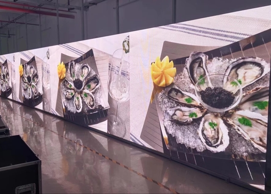 임대 실내 작은 피치 컨퍼런스 스크린 광고 LED 스크린 P2.5 HD 알루미늄 가벼운 스크린 임대