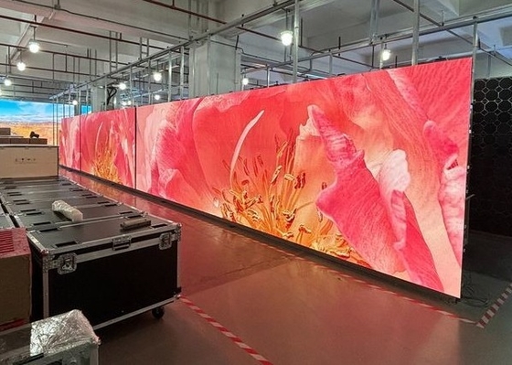 P10 야외 HD 전색 LED 렌터 스크린 스포츠 경기장 3년 보증