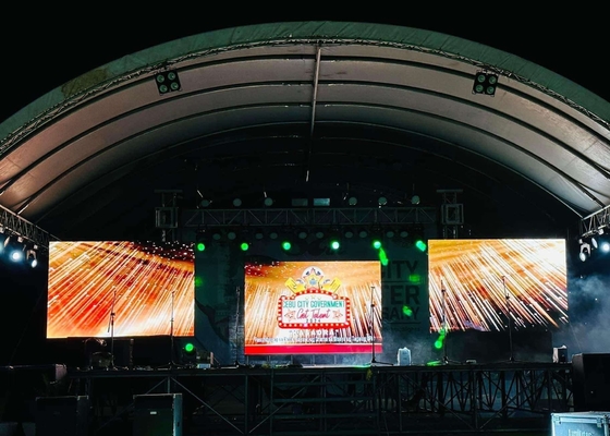무대 배경 전색 거대 LED 디스플레이 화면 실내 P3 모듈 LED 비디오 벽