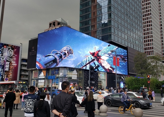 풀 컬러 HD P6 옥외 광고 LED 스크린 축구장 주변 LED 스크린 COB P1.25