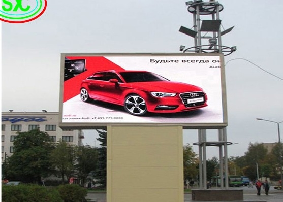 유지보수가 쉬운 고품질 전기 외부 광고 LED 화면 모듈 P10