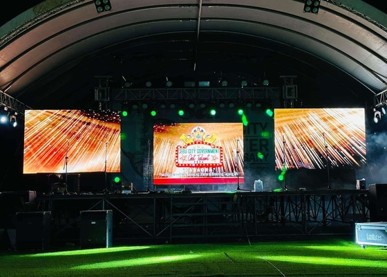 SMD2121 야외 LED 다이 캐스트 알루미늄 화면 풀 컬러 16 비트 회색 3 년 보증