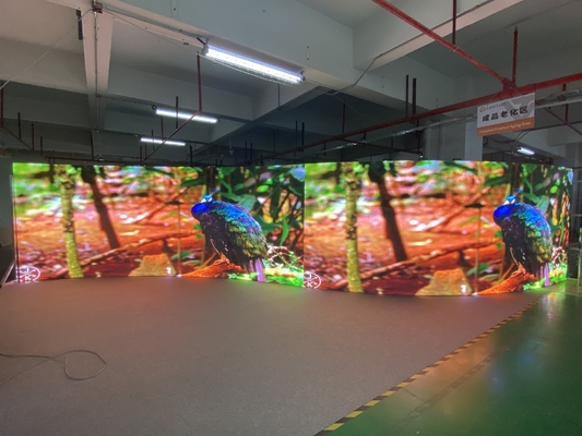 프로페셔널 백사이드 서비스 고정 LED 디스플레이 화이트 밸런스 밝기 ≥7500cd/m2 및 LED 모양 크기 Smd3535/2727