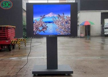 단일 기둥 풀 컬러 LED 디스플레이 P10 LED 렌터 스크린 빌보드 3 년 보증