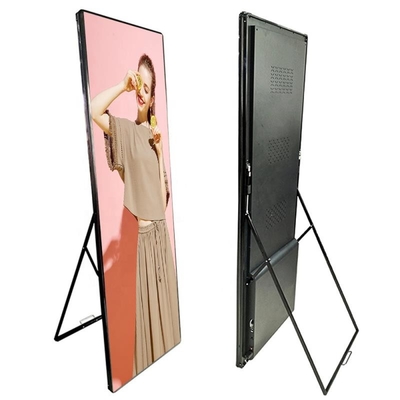 HD LED 포스터 디스플레이 P2.5 풀 컬러 바닥 서 있는 광고 1/16 스캔 벽