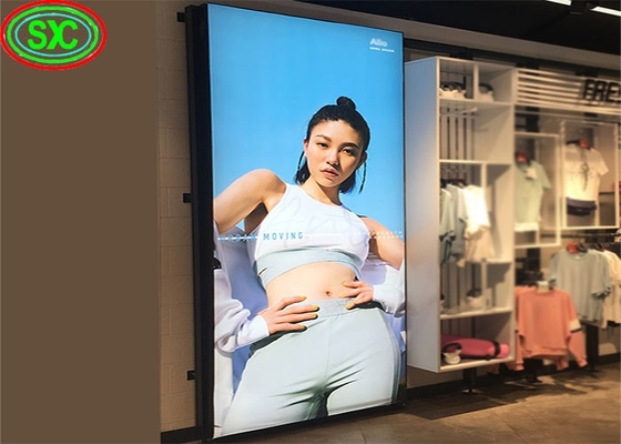 실내 바닥 서 있는 임대 제어 P2.5 LED 포스터 디스플레이, 지연 없이 고화질