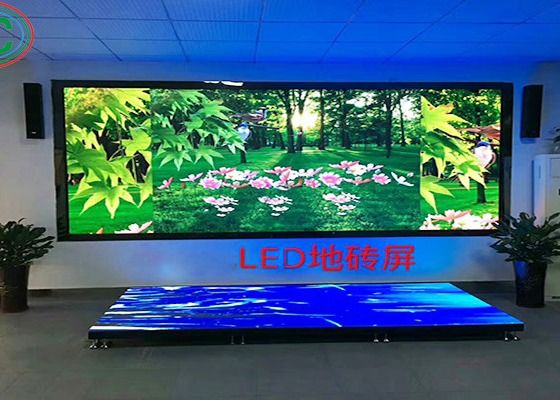 4.81mm LED 댄스 플로어 스크린 500x1000mm 캐비닛 풀 컬러