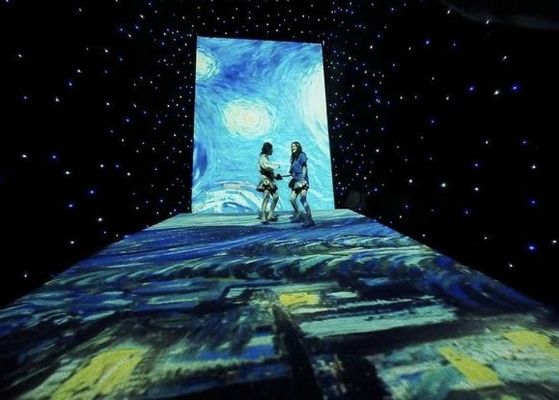 RGB LED 댄스 플로어 스크린 4.81mm 픽셀 SMD3535 500x500mm