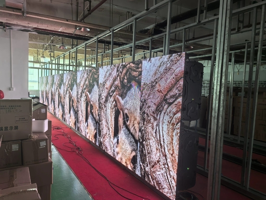 다이 캐스트 알루미늄 SMD LED 화면 P4 실내 비디오 광고 RGB 디스플레이 화면 HD 거침없이