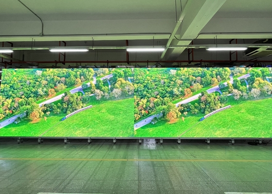 고 밝기 P6 SMD LED 다이 캐스팅 알루미늄 스크린 768x768mm 철 캐비닛
