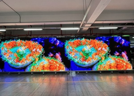 실내 SMD LED 디스플레이 P2 작은 피치 고해상도 HD 유연 화면