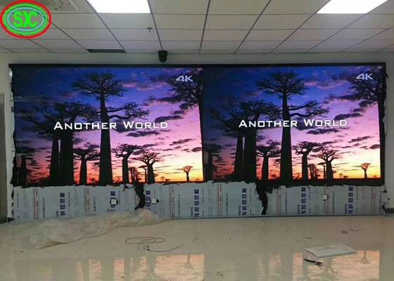 P2.5 임대 광고 SMD LED 화면 해상도 64*64mm 실내 Ip34 전원 공급 장치