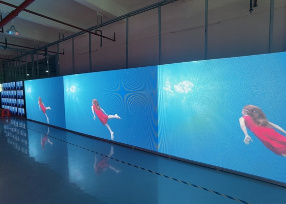 P4 실내 알루미늄 패널 HD 방수 SMD LED 스크린 게시판 1R1G1B 임대