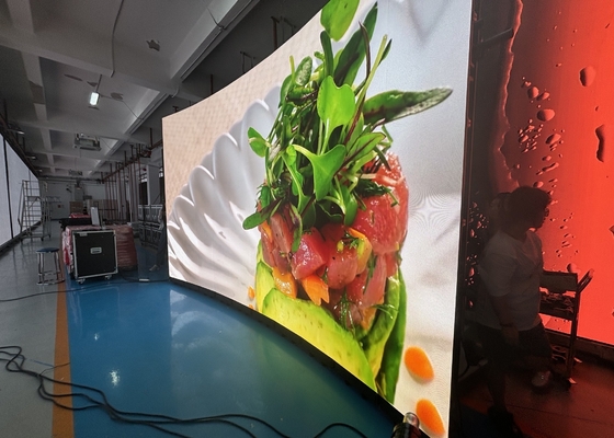 P4 RGB 실내 LED 디스플레이 보드, 1/16 스캔 LED 화면 비디오 벽 IP34 HD 유연