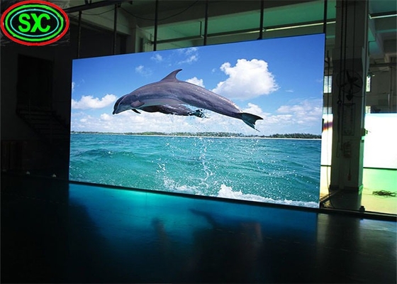 광고 다이 캐스트 알루미늄 임대 모듈 P6 스펜싱 안 스매지 HD LED 디스플레이