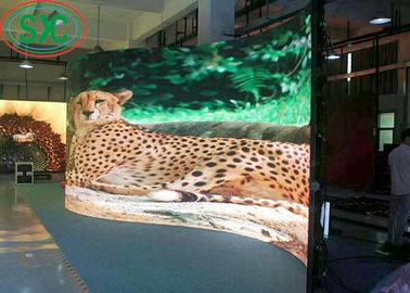 높은 밝기 풀 컬러 스포츠 LED 커브 스크린, 경기장 대형 스크린 1R1G1B