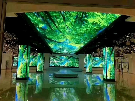 실내 임대 광고 천장 LED 디스플레이/고해상도 LED 스크린/에너지 절약 LED 패널