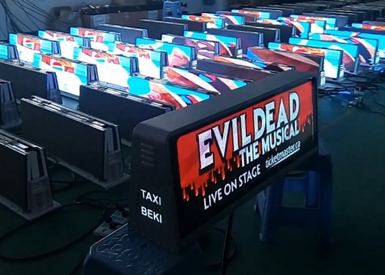 비동기 제어 드라이브 모드 자동차 LED 패널 96*32 Cm 자동차 및 차량용