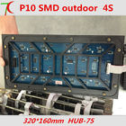 P10 SMD3535 옥외 풀 컬러 발광 다이오드 표시, 옥외 지도된 게시판 1/4 검사