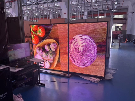 P5.95 실내 임대 다이 캐스팅 알루미늄 HD 야외 방수 풀 컬러 LED 디스플레이 모듈 LED 화면